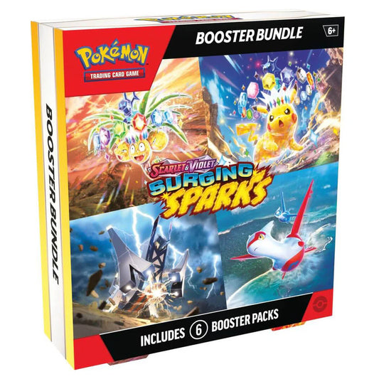 Pokémon Scarlet & Violet Surging Sparks Booster Bundle Factory Sealed